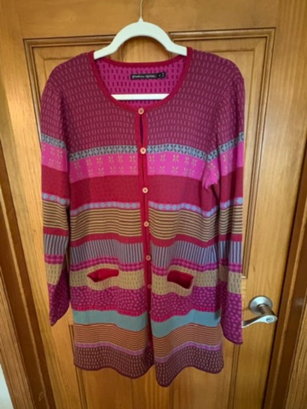 Gudrun Sjoden cotton jacquard cardigan